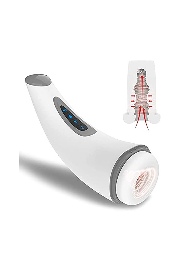 Télescopique Mâle Sücěür Måssåge masturbeuse homme realiste Ṣḙẋ Tòyṣpoṳr pour Ḫoṁme 38-52-9370