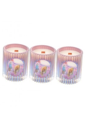 Mobestech 3 Pièces bougies parfumées bougie en étain de cire accessoire de bougie parfumée décor accessoire photo bougie parf