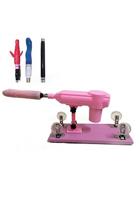 -Ś-Ëx Ť-Øyș Ġøđëmịché Soins de Santé Intimes Pour Femmes Multi-Vitesse, Multi-Accessoire, Rose Pliable