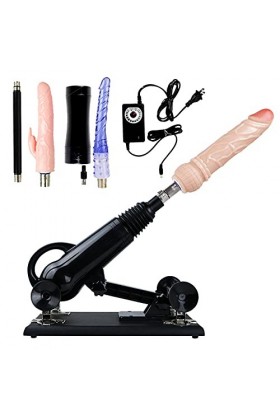 NevStp Ś-Ëx Ť-Øyș Ġøđëmịché Soins de Santé Intimes Pour Femmes Télescopique, Conversion Multi-Angle Noir Solide Et Robuste