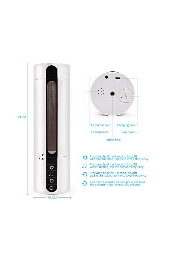 Homme Pên-nis êxten-sions Enlargěměnt Mastürbateur Homme Va et Viênt Electrique, Pênisêxt-êndêr Vîbrant Cup, Massêur Homme Sî