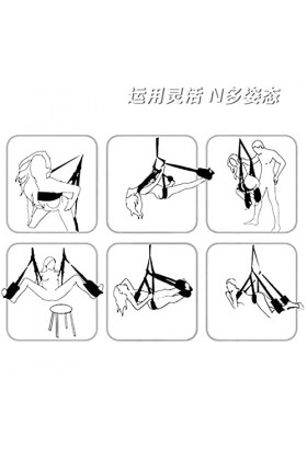 NevStp Ś-Ëx Ť-Øyș Ġøđëmịché Soins de Santé Intimes Pour Femmes Rotation Réglable De60 Degrés de Black Swing