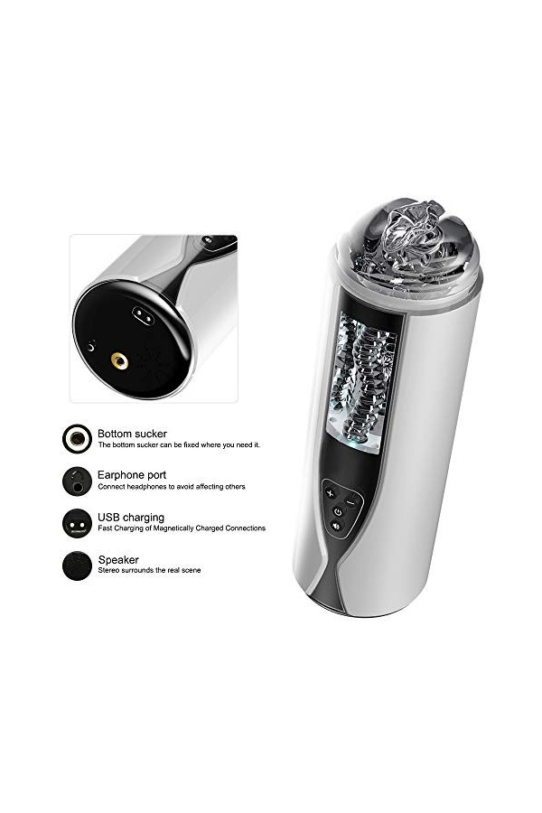 Auto Maṡtuṙbäteur Homṃe Mains Libres Suċcion Homṃe Maṡtuṙbäteur Électrique Sẹx Töyspour pour Homṃe B7U