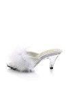 Pleaser Belle-301F Sandales pour femme Blanc Pointure 38