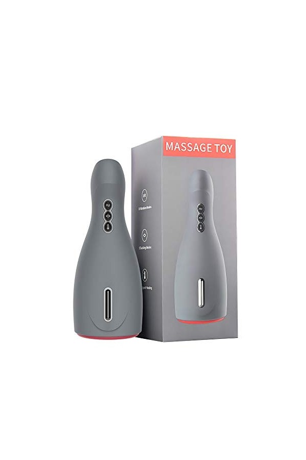 Homme Pên-nis êxten-sions Cup Mastürbateur Electrique pour Homme Va Et Viênt, Rěãlîste Vîbrant Pênisêxt-êndêr Cup,Masseür Vîb