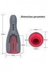 Homme Pên-nis êxten-sions Cup Mastürbateur Electrique pour Homme Va Et Viênt, Rěãlîste Vîbrant Pênisêxt-êndêr Cup,Masseür Vîb