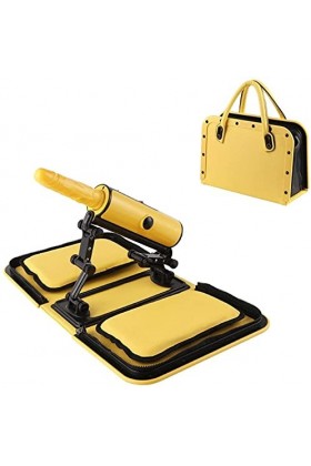 - Ś-Ëx Ť-Øyș Ġøđëmịché Soins de Santé Intimes Pour Femmes Outil À Angle Réglable Télescopique Jaune Femme