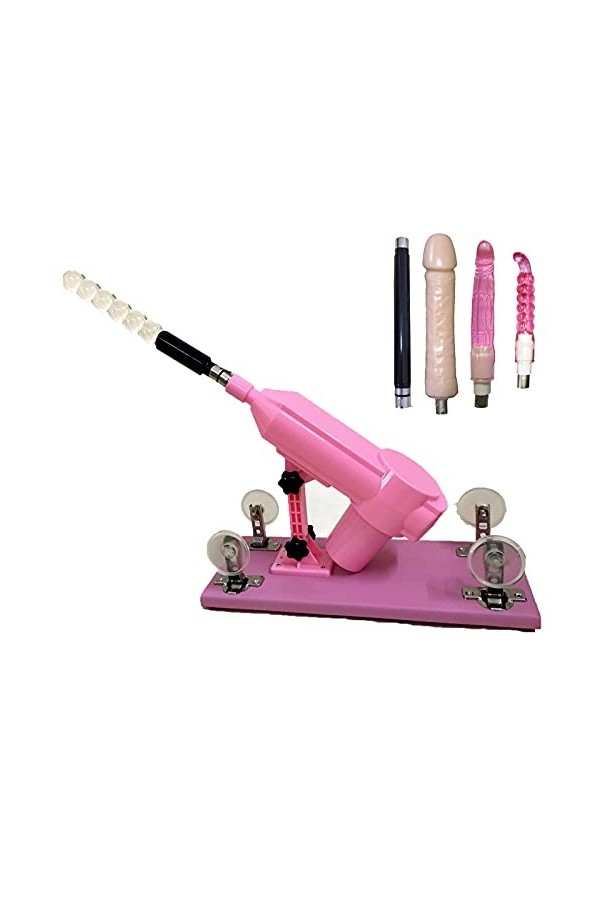 -Ś-Ëx Ť-Øyș Ġøđëmịché Soins de Santé Intimes Pour Femmes Multi-Vitesse, Multi-Accessoire, Angle Réglable Pliable