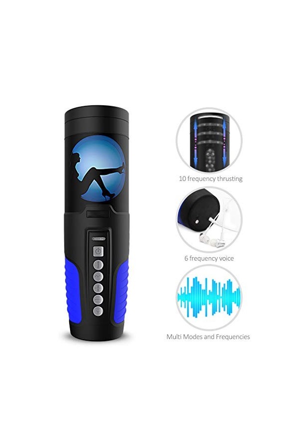 Sex Toyspour Pour Homme homme Cup Ṃạṣṭụṛḅạtẹụr Masculins Automatiquě Électrique Silicone Cup Stimulation De Rotation À 360 ° 