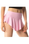 Mini jupe courte sexy pour femme, Noir , XL