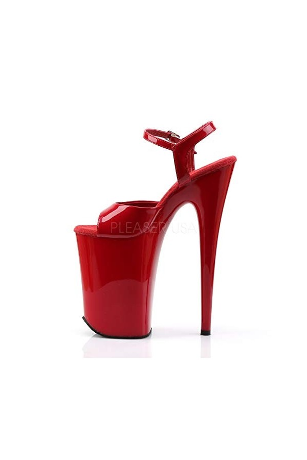 Pleaser INFINITY-909 WHT/WHT UK 6 EU 39 