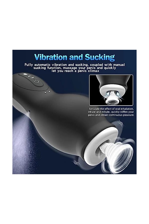 Vaginette Silicone pour Homme avec 12 modes vaginette sex toyspour homme couple man Vaginette Silicone pour Homme vaginette h