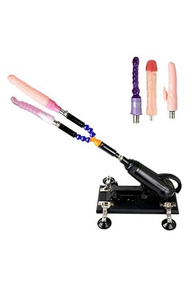 - Ś-Ëx Ť-Øyș Ġøđëmịché Soins de Santé Intimes Pour Femmes Souple, Angle Réglable Divers Accessoires, Vitesse Réglable