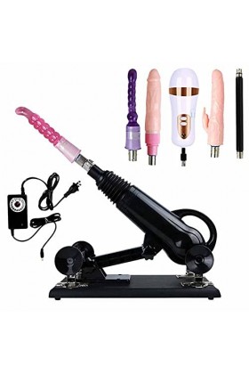 - Ś-Ëx Ť-Øyș Ġøđëmịché Soins de Santé Intimes Pour Femmes Vitesse Variable, Angle Télescopique Réglable Noir