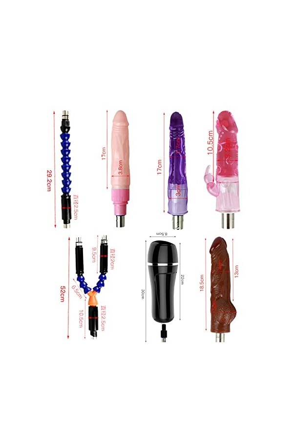 - Ś-Ëx Ť-Øyș Ġøđëmịché Soins de Santé Intimes Pour Femmes Matériau Pliable Et Étanche Multi-Vitesses, Multi-Accessoires