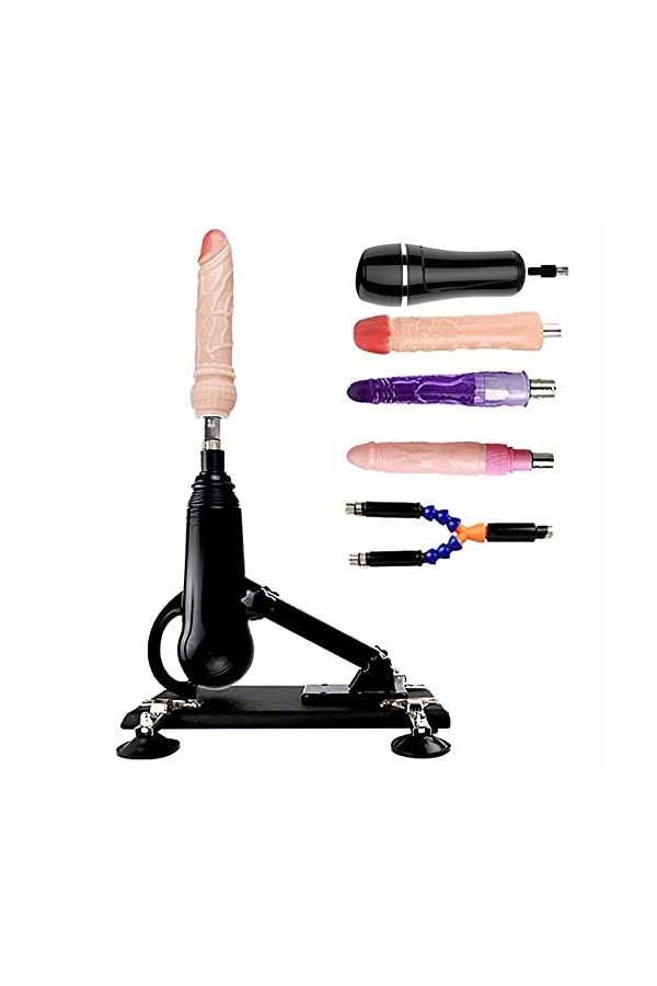 - Ś-Ëx Ť-Øyș Ġøđëmịché Soins de Santé Intimes Pour Femmes Vitesse Variable Noire, Angle Variable Facile À Ranger