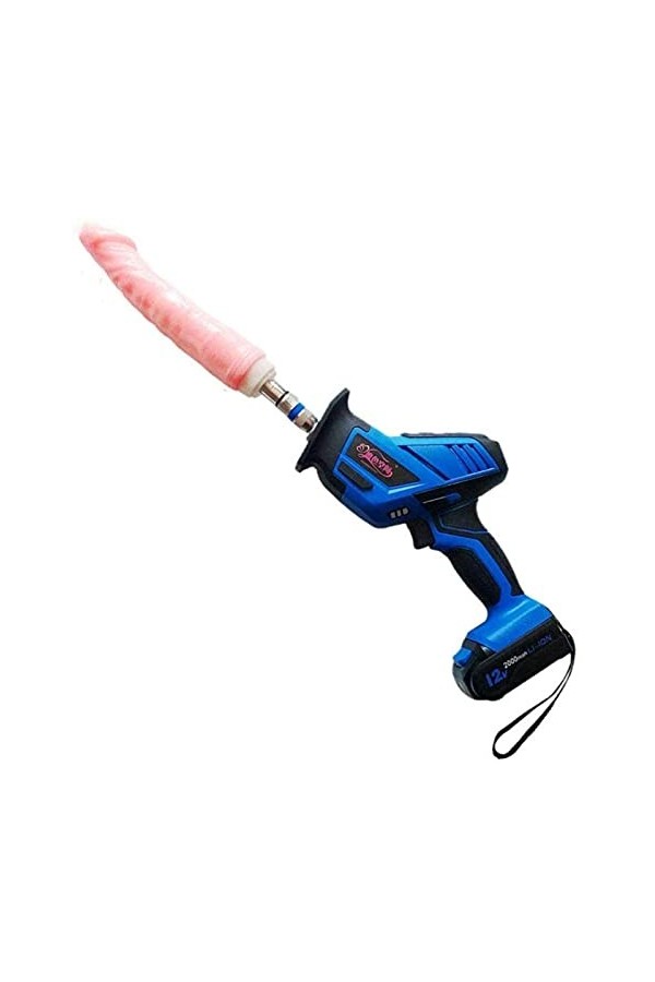 Ś-Ëx Ť-Øyș Ġøđëmịché Soins de Santé Intimes Pour Femmes Télescopique Automatique À Angle Réglable Par Outil Bleu