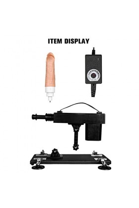 laxyy Ś-Ëx Ť-Øyș Ġøđëmịché Soins de Santé Intimes Pour Femmes Télescopique, Conversion Multi-Angle Noir