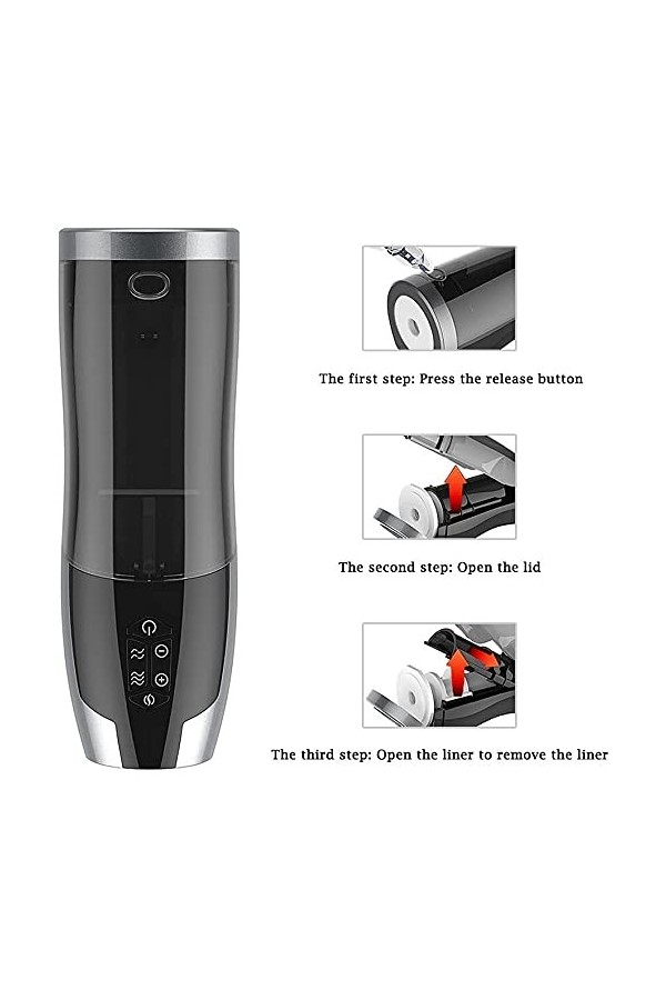 Suceur Masturbeuse Sextoye Homme Mâsturbâteur Cup âppâreil de Mâssâge Mâsturb Sex Toyspour Hommes Mâssâge de Fellâtion Simulé