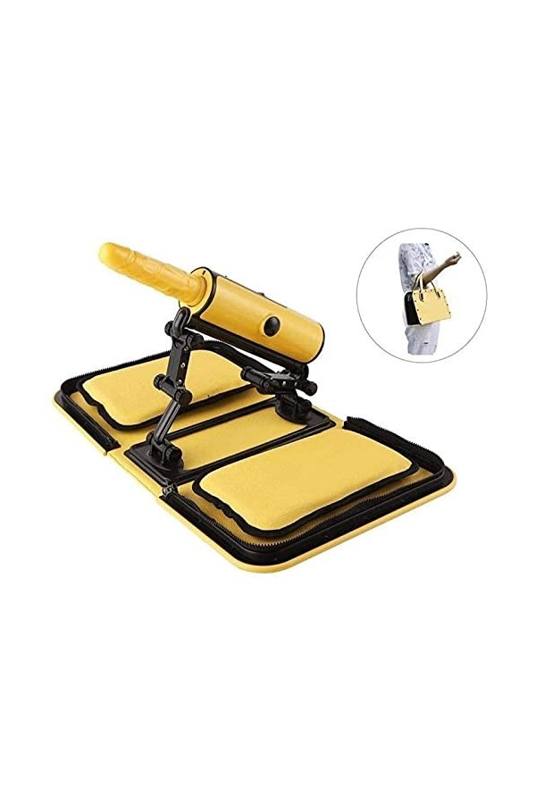 -Ś-Ëx Ť-Øyș Ġøđëmịché Soins de Santé Intimes Pour Femmes Pliant, Portable, Jaune Imperméable Et Durable