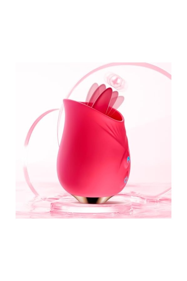 Vibromasseurs Feminin Clitoridien Suceur Puissant, Vibromasseurs Feminin va et vient à Distance Telecommande pour Homme Gode