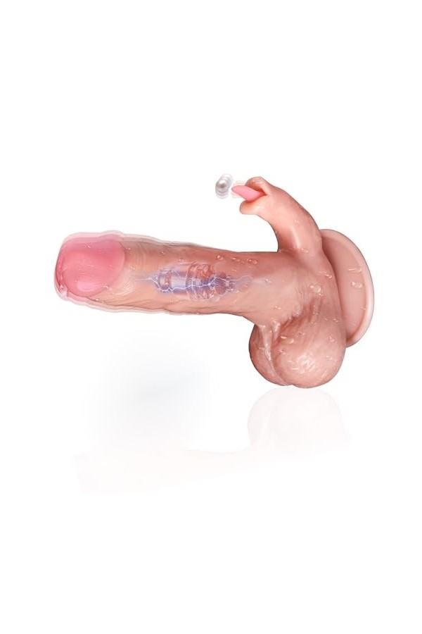 Gôde Femme Sëx Ṛeålịște XXL Vibrø-másséur Femînin va et vient à Distance Telecômmande Šèẋ Tøýs Femme Ǵ̣ôdē Hômme pour Ġáy Së