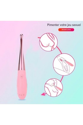 SEXTOY VIBROMASSEUR POINT G. Stimulateur point G. fait de silicone de qualité médicale. Il est sûr, non toxique, sans odeur e