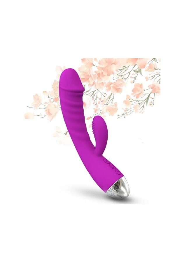 Sex Toýs Femme Clitoridien Gode Vibro-masseur, Vibromasseurs Feminin Clitoridien Suceur à Distance, Sex Toýs Couple Vibrant