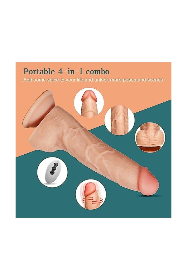 Vibromasseurs Feminin Clitoridien Puissant Gode Femme Sex Toýs Femme Vibromasseurs Feminin à Distance Telecommande Silencieu