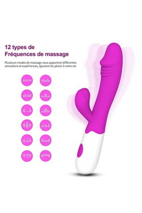 Sex Toýs Femme Vibromasseurs Feminin va et vient, Gode Femme Sex Sextoyse Couple Plaisir Femme Vibromasseurs Feminin Clitori