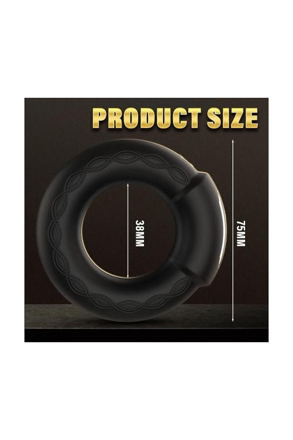 Vîbrömässëur Telecommande A Distance Homme Anneau Vîbränt Sëxtöýse Pour Homme Sèẋ-tõýs Mässëur Vîbrómāśśeūṙs Pour Homme Conne