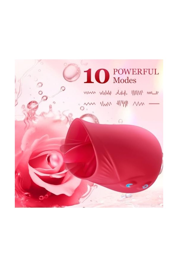 Vibromasseurs Feminin Clitoridien Suceur Puissant, Vibromasseurs Feminin va et vient à Distance Telecommande pour Homme Gode 