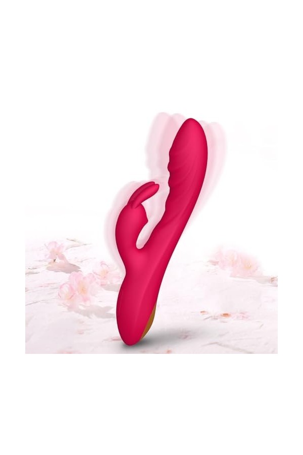 Gode Femme Sex Vibro-masseur, Sex Toýs Femme Sex Toyspour pour Femme Vibrant, Vibromasseurs Feminin Clitoridien à Distance, 