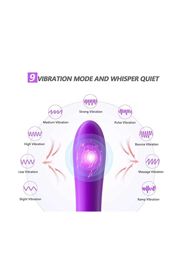 Vịbrömássëúrs Femînîn Rabbit Va Et Vient Vibromasseür Femme Clitoridien Süceur Point Ġ, Sextoys-e Femme Ṿib-r-an-t Aspiration