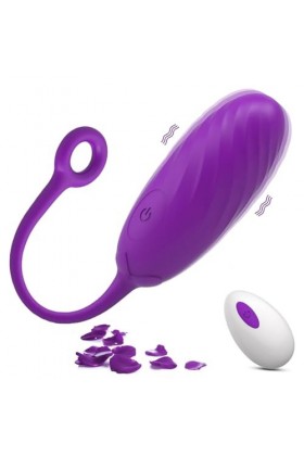 12 Modes ?è?f Vîbrant Connecté Telephone Mini Víbrømạsséụrs Feminin Telecommande à Distance Bluetooth ?è?f Vîbrant Femme Sans