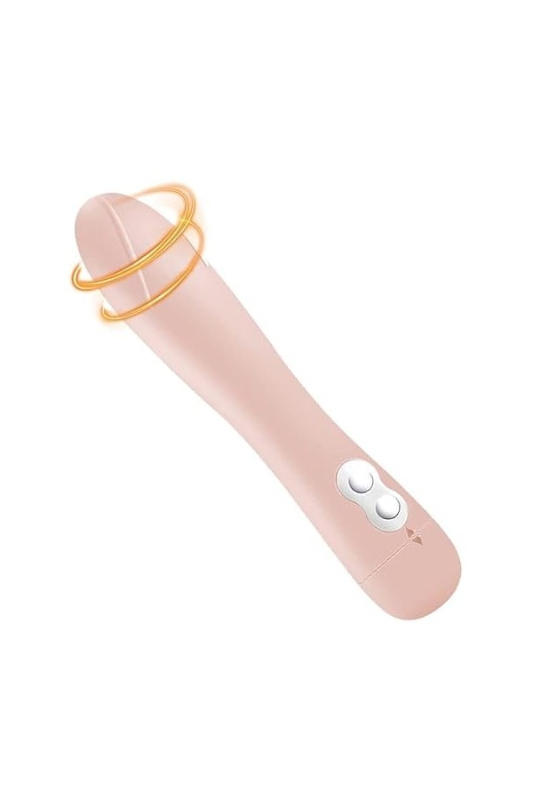 Vibrateur de Langue Léchant clitoridien Suceur Stimulateur Point g et Sein Puissant Silencieux Sextoyse Plaisir Femme Couple