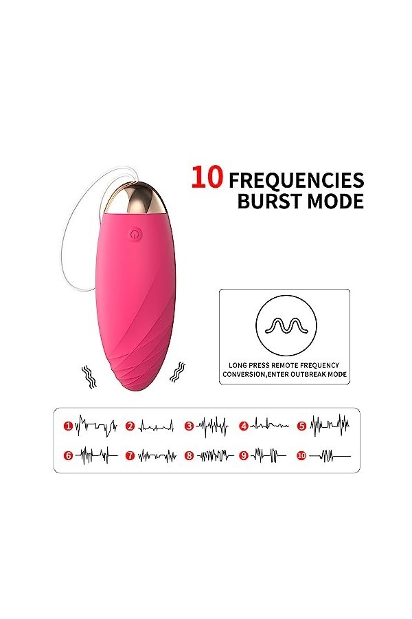 Invisible Oeuf Masseur Culotte ???F V?????T pour Femme S??? F?? avec Télécommande Mini ?è?f Vîbrant ?ans ?il pour ?è??e Šèẋ T