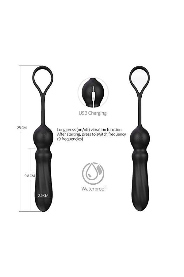 VibroMasseur Clitoridien Godes Femme Point G,Sextoyse Vibromasseur Femme Clitoridien Plaisir,Sex Sans FiL, Prostate Toyes Toy