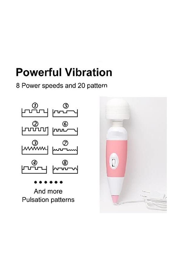 Vibro*mass*eur clit*oris a*vec t*élécommande,?è?f Vîbrant ?ans ?il pour ?è??e Silicone 8 modes Vibrations Vîbromàsséur Femme 