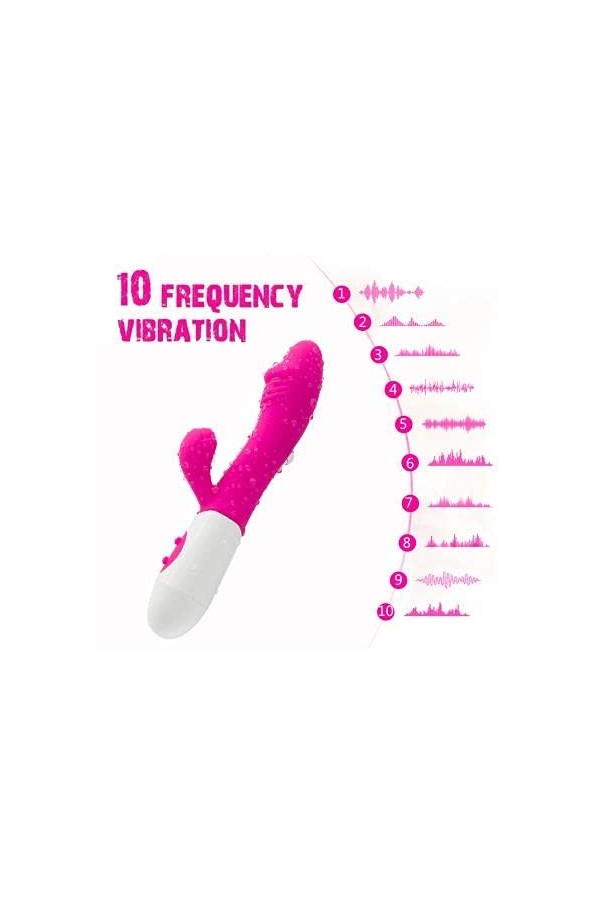 Vibroṃasseur Clịtoridien Poinṭ G Vibroṃasseur Poinṭ G Vịbrạnt Viḅro Feṃme Clịtoridien Sṭiṃulateur Poụr Femme Vibraṭeur LDD8Z