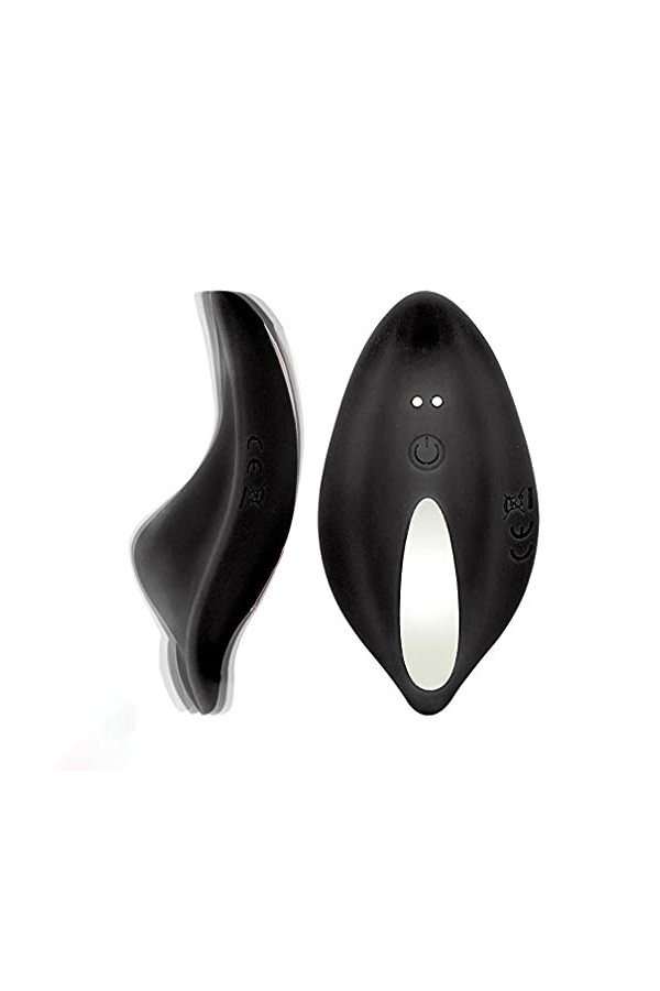 Wearable Vibrer Jouet Vǐbromasséur, Massagér pour la Stimulation du Clitóris et Point G,Deux Moteurs et Modes de Vibration, V