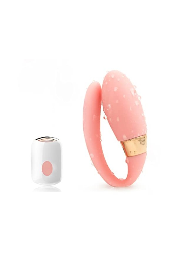 Wearable Vibromasseur Clitoridien pour Femme, Godemichet Vibromasseur suc-eur Clito-ridien Godes Femme Vibrant Point g avec V