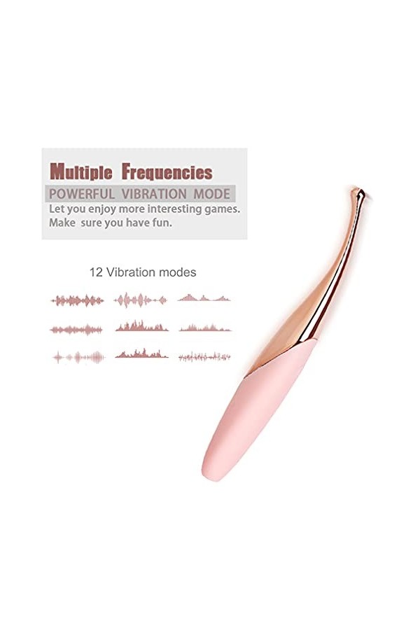 Vibration Langue Jouets à lécher à sucer en forme de stimulant clitoridien puissant avec clitoridiens stimulant masseur de po