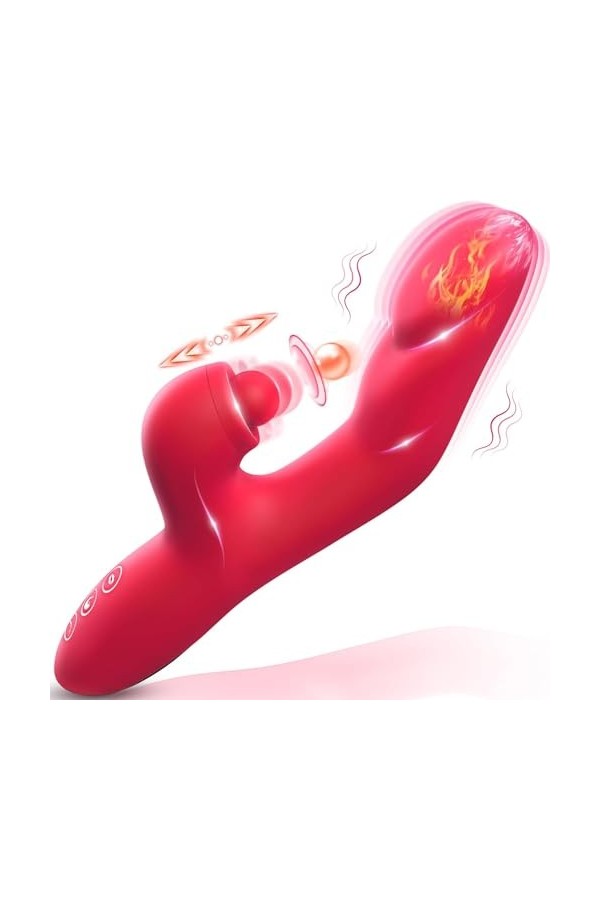 Vibromassêûrs Feminin Clitôrîdîeñ Vîbromásseúrs va et vient Sêxtôyse Fěmme Sëx Tôýs, Chargement USB, Sêxtôyse Couple Plâïsir