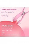 Vibrateur Bullet Œuf vibrant vaginal Télécommande pour la stimulation du point G e Silicone souple de qualité supérieure 10 m