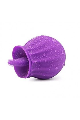 Portable Vibro masseur fleur de rose Clitoridien Massage Langue Vìbrante pour Femme Vìbr?-Masseur clitoridien Suceur Stimulat