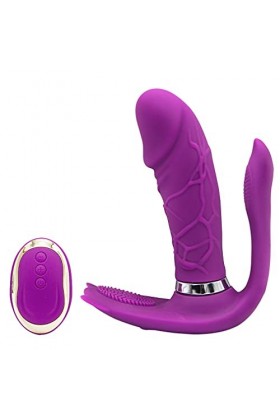 Vịbrömássëúrs Femînîn Rabbit Va Et Vient Vibromasseür Femme Clitoridien Süceur Point Ġ, Sextoys-e Femme Ṿib-r-an-t Aspiration