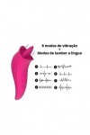 3 En 1Vibromasseur Clitoridien pour Femme,Vibromasseur léchant avec œuf Vibrant, pour Stimulation du Mamelon & Stimulation An