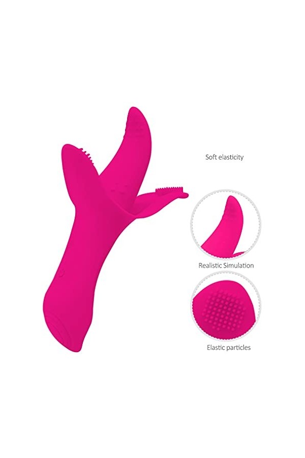 Vîbrómásseur Rabbit Avec Sucer - Rabbit For Women Waterproof - Vîbrómásseur - Vîbrómásseur Vîbrómásseur Vîbrómásseur Femme Fè