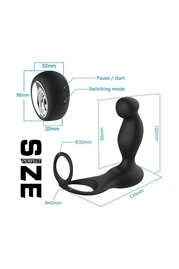 Sextoyse Couple Plaisir, Vibromasseur Clitoridien Sùceur Godes Vibrant aVec TelecommAnde a Distance Godemiches sex Toyes Pros